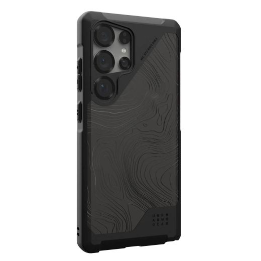 Противоударный чехол UAG Metropolis LT MagSafe Topography Black для Samsung Galaxy S25 Ultra (214470114062)