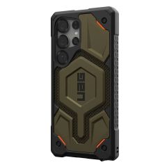Противоударный чехол UAG Monarch Pro Kevlar Element Green для Samsung Galaxy S25 Ultra (21446111397B)