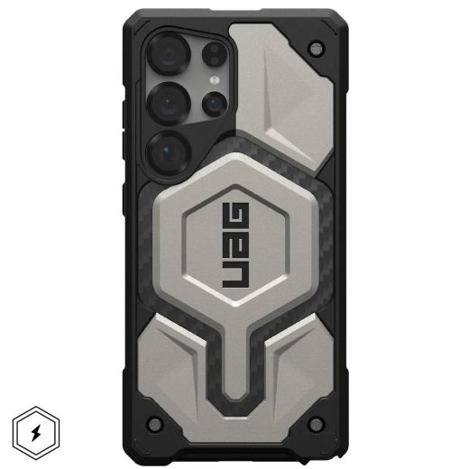 Противоударный чехол UAG Monarch Pro Titanium для Samsung Galaxy S25 Ultra (214461113636)