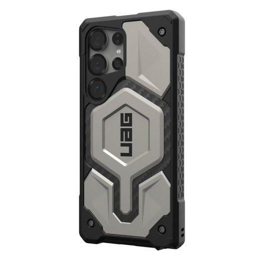 Противоударный чехол UAG Monarch Pro Titanium для Samsung Galaxy S25 Ultra (214461113636)