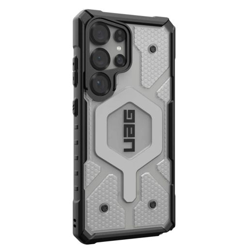 Противоударный чехол UAG Pathfinder Clear Magsafe Ice/Silver для Samsung Galaxy S25 Ultra (214483114333)