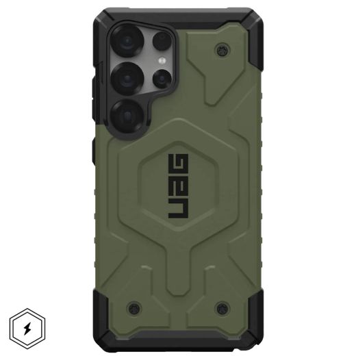 Противоударный чехол UAG Pathfinder Magsafe Olive Drab для Samsung Galaxy S25 Ultra (214476117272)
