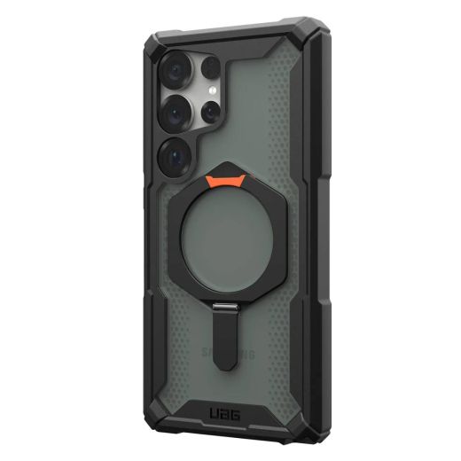 Противоударный чехол UAG Plasma XTE Magsafe Black/Orange для Samsung Galaxy S25 Ultra (214467114097)