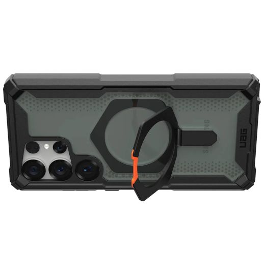 Противоударный чехол UAG Plasma XTE Magsafe Black/Orange для Samsung Galaxy S25 Ultra (214467114097)