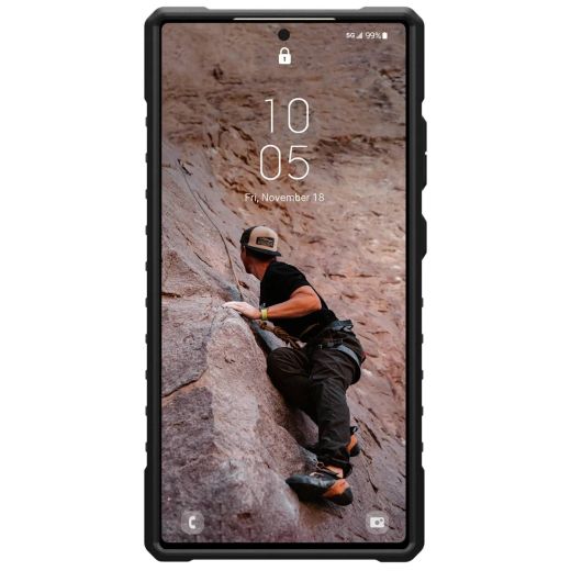 Противоударный чехол UAG Pathfinder SE Black Midnight Camo для Samsung Galaxy S24 Ultra (214426114061)