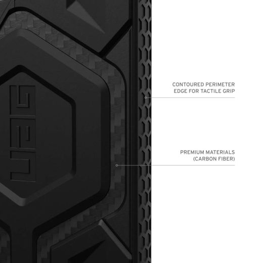Противоударный чехол UAG Monarch Pro Carbon Fiber для Samsung Galaxy S24 Ultra (214416114242)