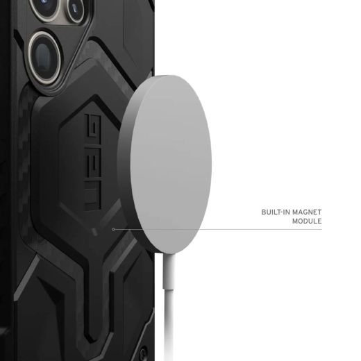 Противоударный чехол UAG Monarch Pro Carbon Fiber для Samsung Galaxy S24 Ultra (214416114242)
