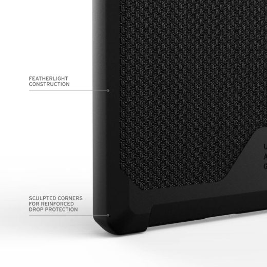 Противоударный чехол UAG Metropolis LT Kevlar Black для Samsung Galaxy S24 Ultra (214420113940)