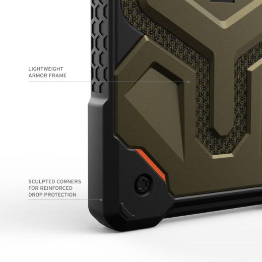 Протиударний чохол UAG Monarch Kevlar Element Green для Samsung Galaxy S24 Ultra (21441511397B)