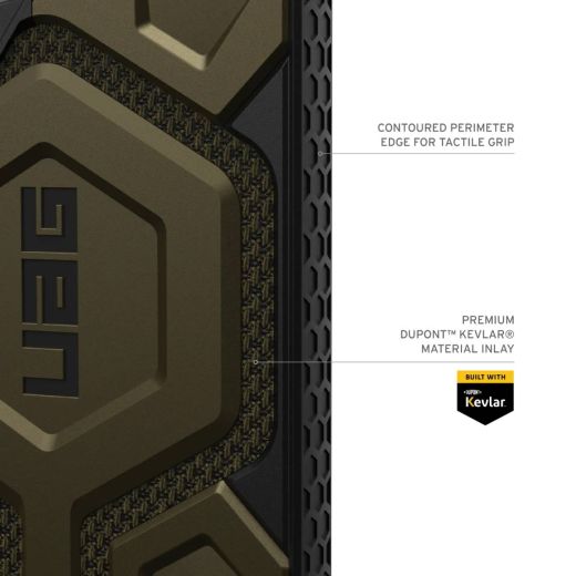 Протиударний чохол UAG Monarch Kevlar Element Green для Samsung Galaxy S24 Ultra (21441511397B)
