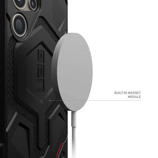 Противоударный чехол UAG Monarch Pro Kevlar Black для Samsung Galaxy S24 Ultra (214416113940)