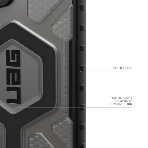 Противоударный чехол UAG Pathfinder Clear Ice для Samsung Galaxy S24 Ultra (214427114343)