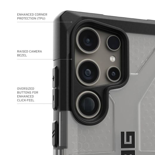 Противоударный чехол UAG Plasma Ice для Samsung Galaxy S24 Ultra (214435114343)