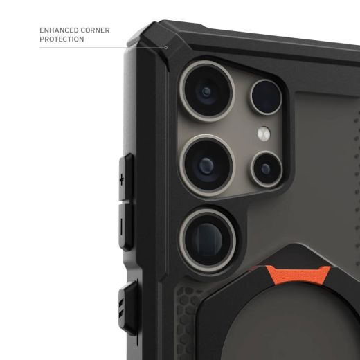 Протиударний чохол UAG Plasma XTE Black/Orange для Samsung Galaxy S24 Ultra (214447114097)