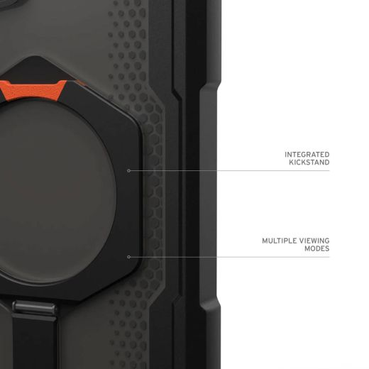 Протиударний чохол UAG Plasma XTE Black/Orange для Samsung Galaxy S24 Ultra (214447114097)