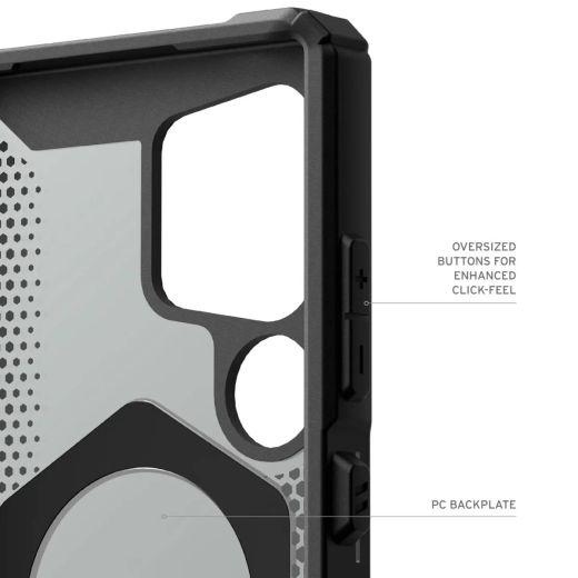 Протиударний чохол UAG Plasma XTE Black/Orange для Samsung Galaxy S24 Ultra (214447114097)