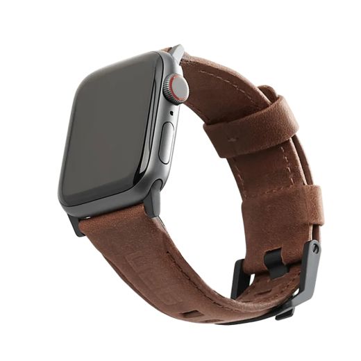 Ремінець UAG Leather Brown для Apple Watch 41mm | 40mm (19149B114080)