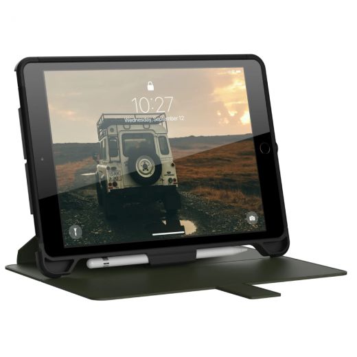 Чохол UAG Scout with Folio Black/Olive для iPad 10.2" (2019 | 2020 | 2021) (12191I114072)