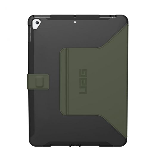 Чохол UAG Scout with Folio Black/Olive для iPad 10.2" (2019 | 2020 | 2021) (12191I114072)