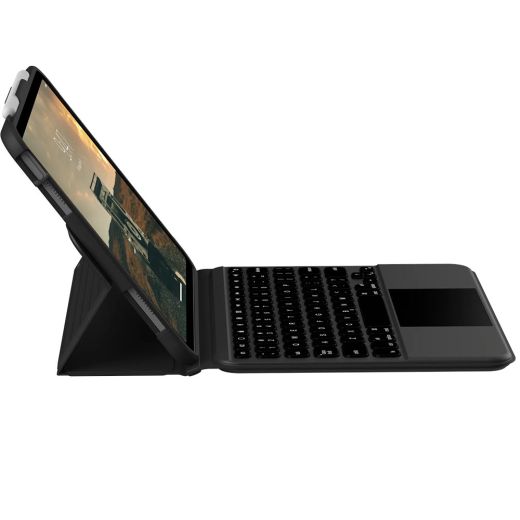 Захисний чохол-клавіатура UAG Rugged Black/Ash для iPad 10.9' (10-го покоління, 2022) - US English (124021114031)