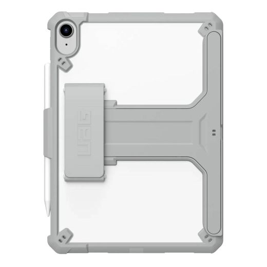 Противоударный чехол с подставкой UAG Scout Healthcare White/Grey для iPad 11'' (2025) | iPad 10.9" (2022) (12339HB14130)