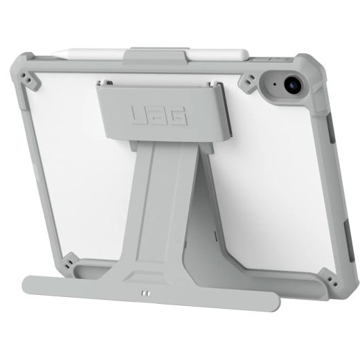 Защитный чехол UAG Scout Healthcare White/Grey для iPad 10.9' (10-го поколения, 2022) with Hand Strap & Kickstand (12339HB14130)