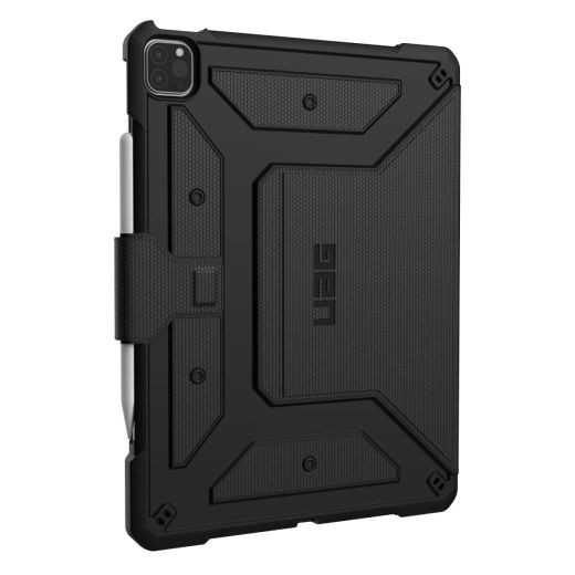 Противоударный чехол UAG Metropolis Series Folio Case Black для iPad Pro 12.9" M1 | M2 Chip (2021 | 2022) (122946114040)