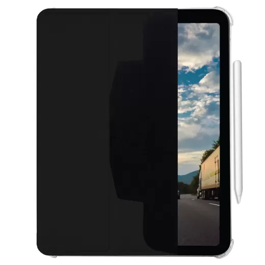 Чохол-книжка Macally Protective Case and Stand Black  для iPad Pro 12.9" (2022 | 2021 | М1 | M2) (BSTANDP6L-B)