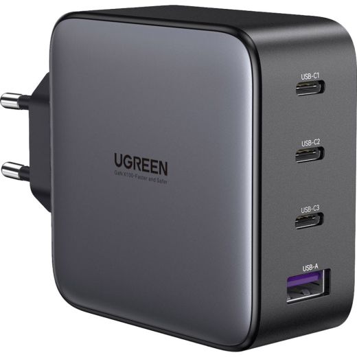 Мережевий зарядний пристрій UGREEN CD226 100W 4-Port USB Desktop Fast 100W Charger (40747)