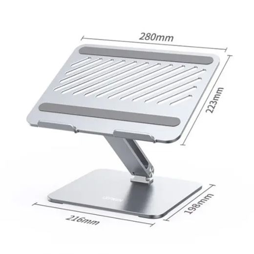 Підставка для ноутбука UGREEN LP339 Foldable Laptop Riser Gray (40291)
