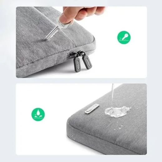Сумка для ноутбука UGREEN LP437 Laptop Bag Gray для MacBook Air 15" M4 | M3 | M2 (2025 | 2024 | 2023) | MacBook Pro 15" (2016-2019) (30325)