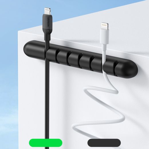 Кабель UGREEN US387 USB-C to Lightning Silicone Cable 1m Black (20304)