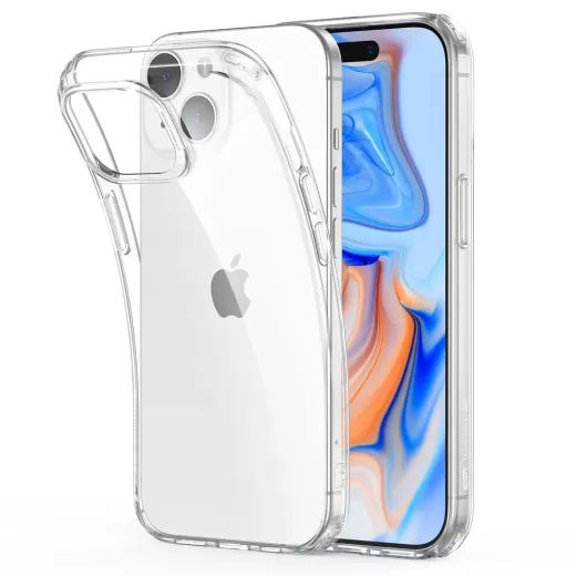 Ультратонкий прозрачный силиконовый чехол ESR Zero Clear Case для iPhone 15 Plus