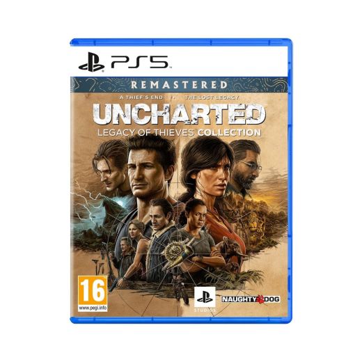 Игровой диск PS5 Uncharted: Legacy of Thieves Collection