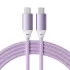 Кабель Satechi USB-C to USB-C Cable 100W Purple (2 m) (ST-TCC2MV)