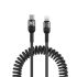 Кабель Mcdodo Spiral Cable 36W USB-C to Lightning