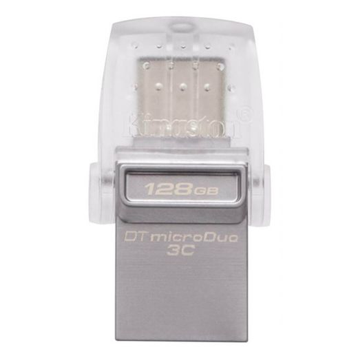 Флеш-накопитель USB-C/USB Kingston DataTraveler MicroDuo 3C 128GB (DTDUO3C/128GB)