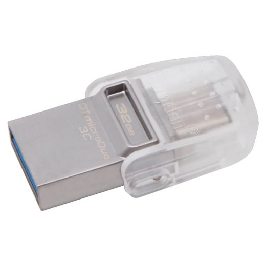 Флеш-накопичувач USB-C/USB Kingston DataTraveler MicroDuo 3C 32GB (DTDUO3C/32GB)