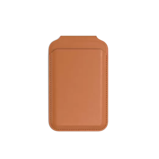 Шкіряний чохол-гаманець з підставкою Satechi Vegan-Leather Magnetic Wallet Stand Orange (ST-VLWO)