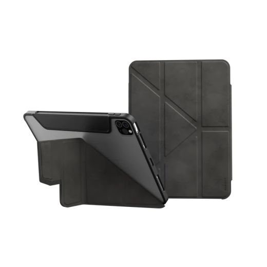 Чехол-подставка SwitchEasy VIVAZ Folding Folio Clear Taupe Gray для iPad Pro 12.9" (2020 | 2021 | 2022 | M1 | M2) (MPD212125GP22)