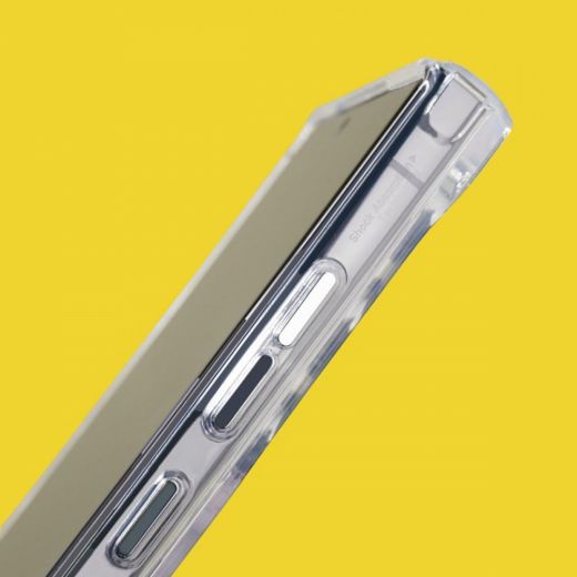 Прозрачный чехол WAVE Clear Case with Magnetic Ring для Samsung Galaxy S25