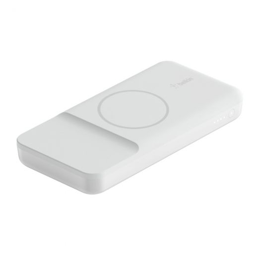 Павербанк (Зовнішній акумулятор) Belkin Wireless Power Bank MagSafe 10000mAh White (BPD001btWH)