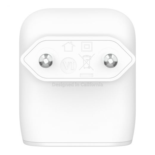 Мережевий ЗП Belkin Home Charger (18W) Power Delivery Port USB-C, White (F7U096VFWHT)