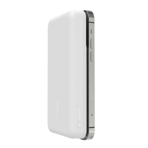 Павербанк (Зовнішній акумулятор) Belkin Wireless Power Bank MagSafe 10000mAh White (BPD001btWH)