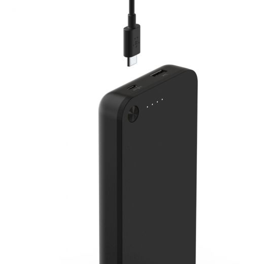 Павербанк (Зовнішній акумулятор) Belkin 20100mAh, Power Delivery USB-C 30W, Black (F7U063BTBLK)