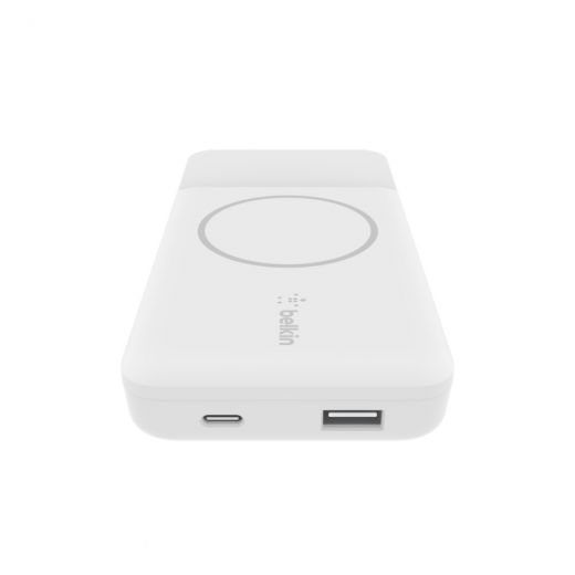 Повербанк (Внешний аккумулятор) Belkin Wireless Power Bank MagSafe 10000mAh White (BPD001btWH)