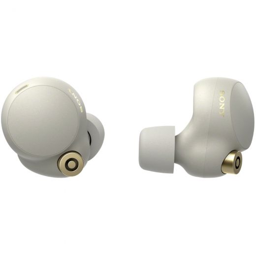 Бездротові навушники Sony WF-1000XM4 Silver (WF1000XM4S.CE7)
