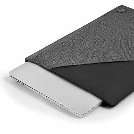 Чехол-папка на магните WIWU Blade Sleeve Dark Grey для MacBook Air 13" M2 | M3 (2023 | 2024) | Pro 13" (2016-2019 | 2020 - 2022 | M1 | M2)
