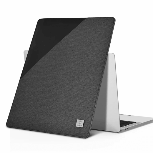Чохол-папка на магніті WIWU Blade Sleeve Dark Grey для MacBook Pro 16" (2021 | 2022 | 2023  M1 | M2 | M3) | Air 15" M2 | M3 (2023 | 2024)
