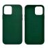 Кожаный чехол WIWU Calfskin Series Green для iPhone 13 mini